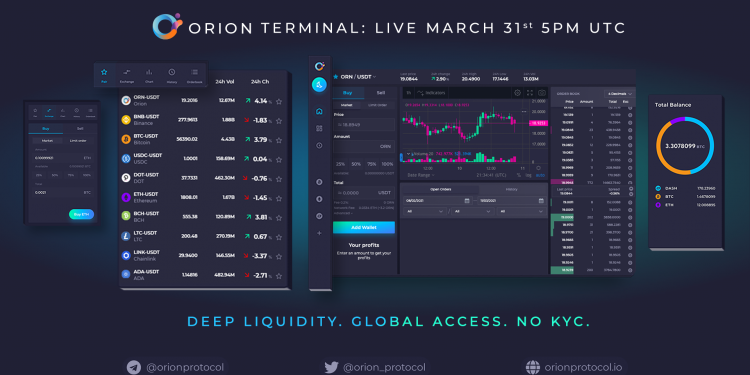 ORN Orion terminal launch march 31st